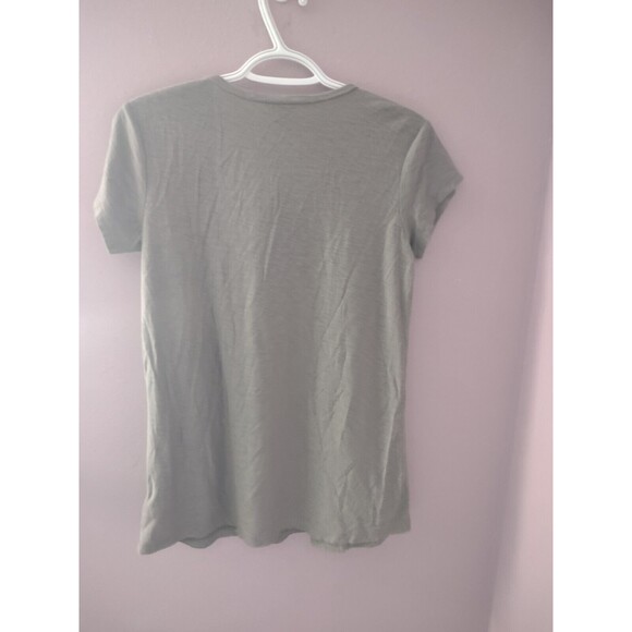 Standard JAMES PERSE Olive Grey Crew Neck T-Shirt Tee Top Women's Size 1 Small - Picture 6 of 8